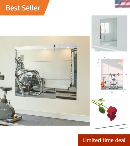 Diy piece frameless - 12-piece, mirrors