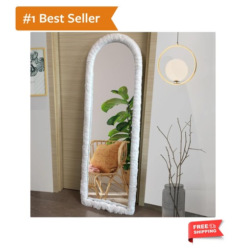 Fluffy mirror cover x16 - mirror, 59"x16"