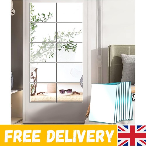 Full length mirror tiles self - mirror,