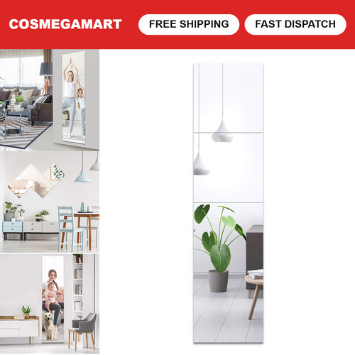 Frameless full length mirror - length,