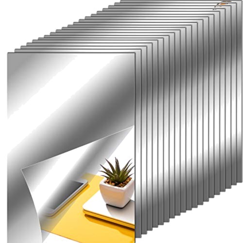 Self adhesive mirror sheets - sheets, 6