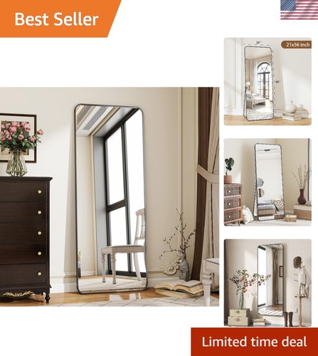 Stylish x21 black floor - 56"x21",
