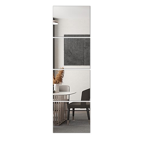 Glass full length wall - full,