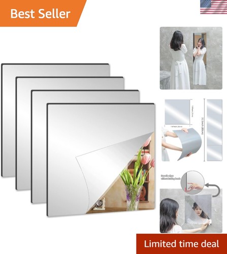 Stylish shatterproof - 8''x8'',