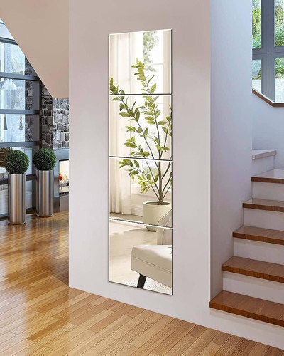 4pcs self adhesive mirror - self,