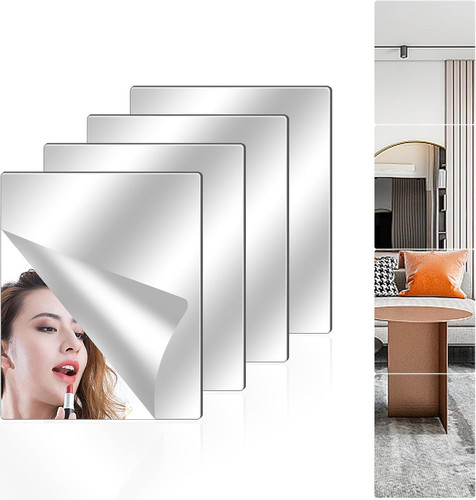 Pack acrylic mirror tiles - acrylic,
