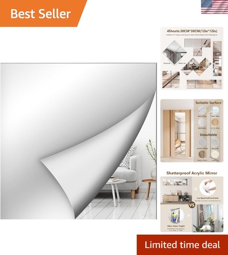 12x12 inch shatterproof - inch,