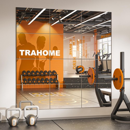 12pcs x12 frameless - frameless, wall